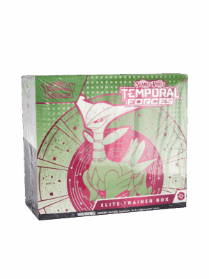 Pokémon Scarlet & Violet: Temporal Forces Elite Trainer Box (Iron Leaves)
