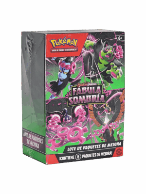 Pokémon Escarlata y Púrpura: Fábula Sombría Lote de Paquetes de Mejora