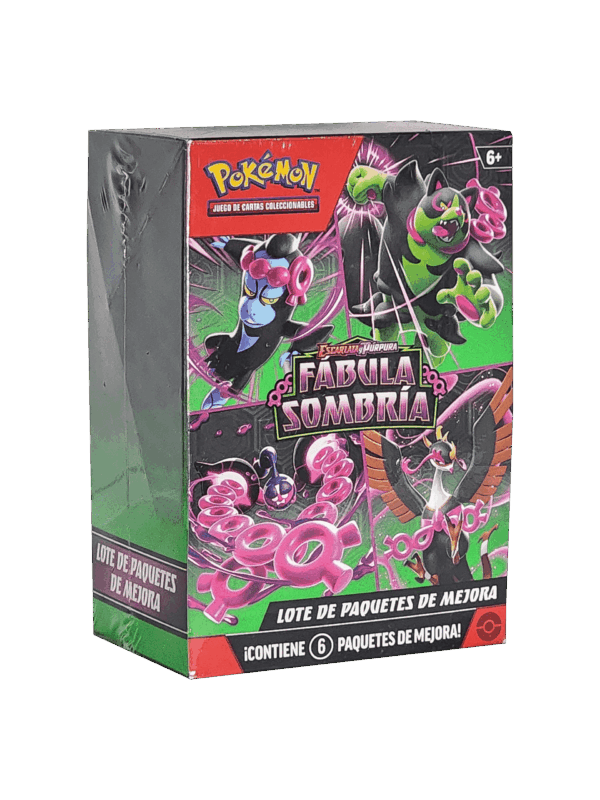 Pokémon Escarlata y Púrpura: Fábula Sombría Lote de Paquetes de Mejora