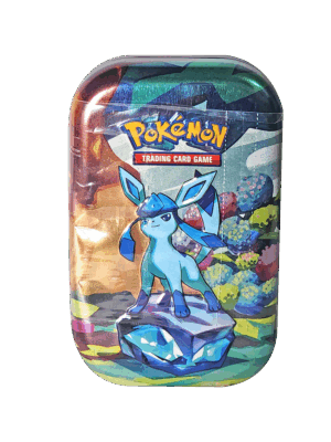 Pokémon Escarlata y Púrpura: Evoluciones Prismáticas Mini Lata Glaceon