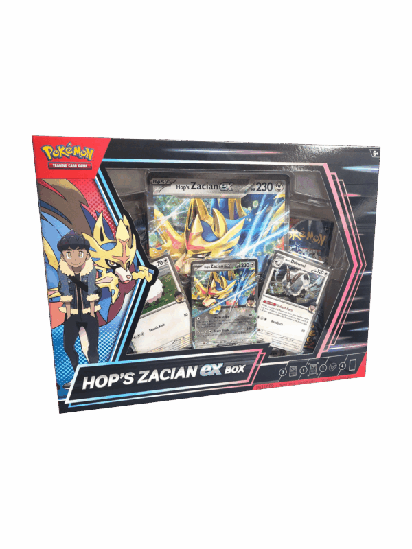 Pokémon Hop's Zacian ex Box