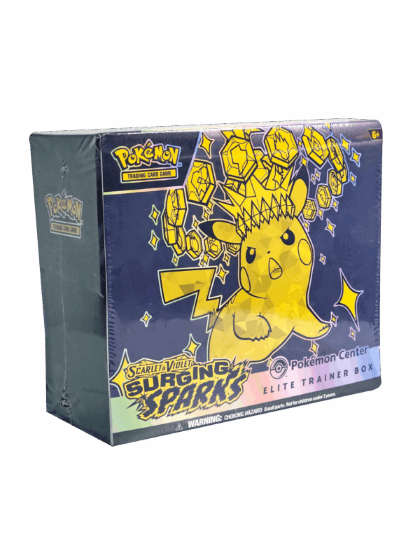 Pokémon Scarlet & Violet: Surging Sparks Elite Trainer Box Pokemon Center