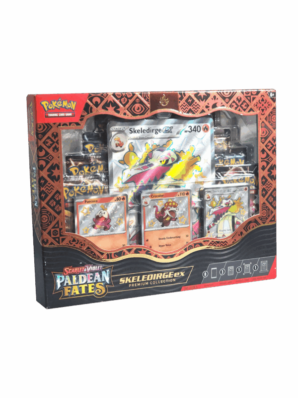 Paldean Fates Skeledirge ex Premiun Collection