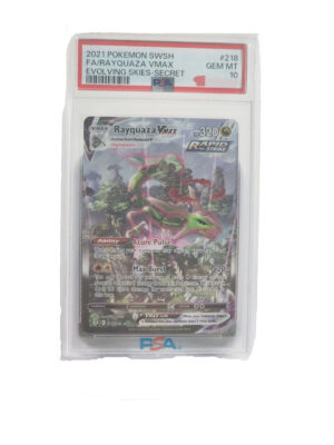 Rayquaza VMax 218/203 (Alternate Art Secret) PSA 10