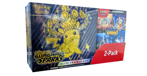 Pokémon Scarlet & Violet: Surging Sparks Booster Bundle & ETB