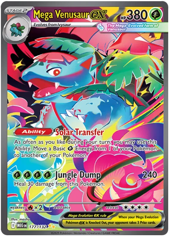Mega Venusaur ex 177/132