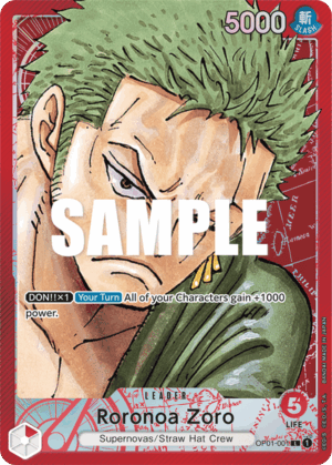 Roronoa Zoro OP01-001