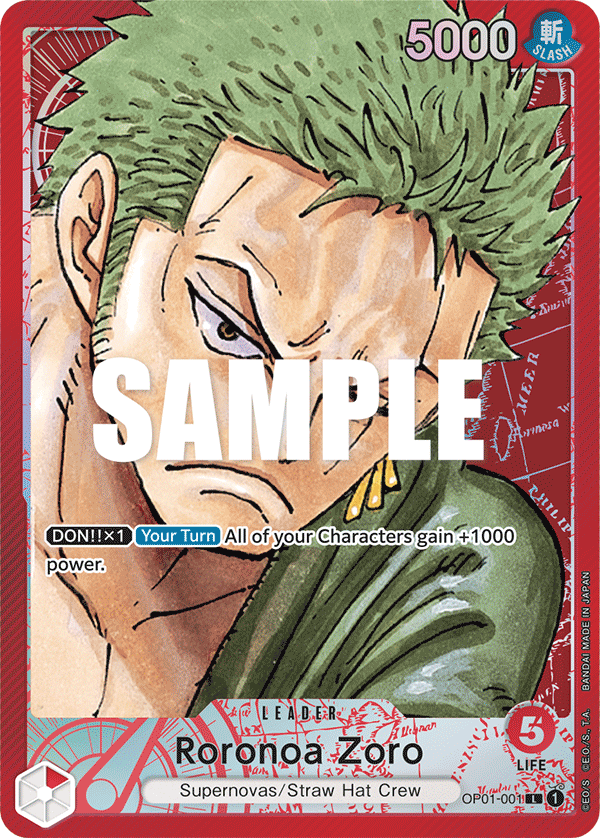 Roronoa Zoro OP01-001