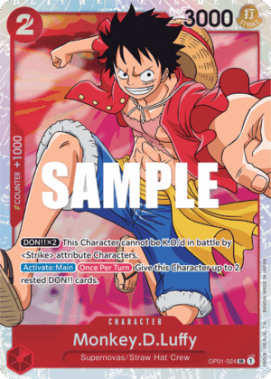 Monkey D. Luffy OP01-024