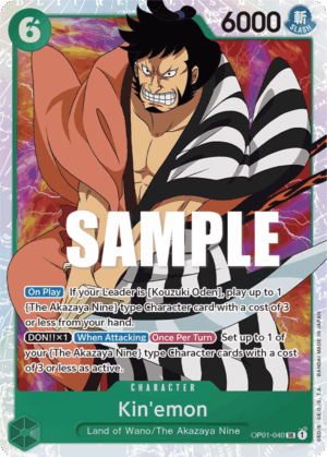 Kin'emon OP01-040