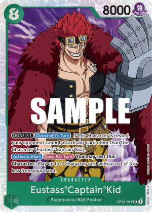 Eustass "Captain" Kid OP01-051