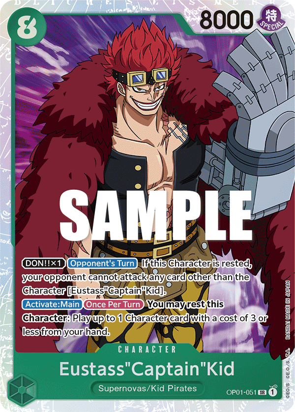 Eustass "Captain" Kid OP01-051
