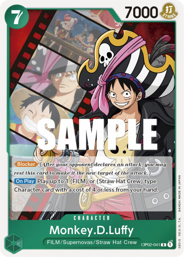 Monkey D. Luffy OP02-041