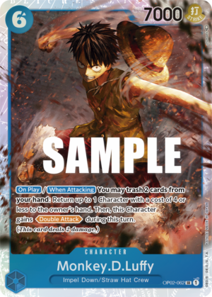 Monkey D. Luffy OP02-062