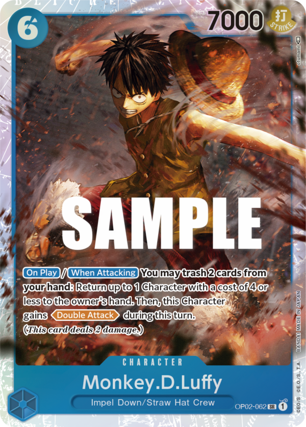 Monkey D. Luffy OP02-062