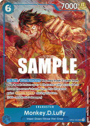 Monkey D. Luffy OP02-062 (Alternate Art)