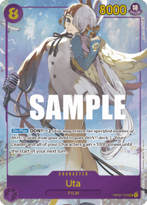 Uta OP02-120 (Alternate Art)